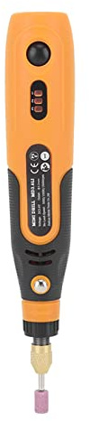 RASTKY Mini Graveur USB Kit de Stylo de Gravure électrique Facile à Transporter Outil de Polissage Résistant à L'usure pour Charpentiers 5000-15000 Tr/min Poids 10,6 Oz