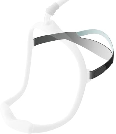 Máscara CPAP de repuesto, compatible con la máscara nasal DreamWear | Solo casco de tela, ajustable, suave y duradero para un sueño reparador, 1 unidad