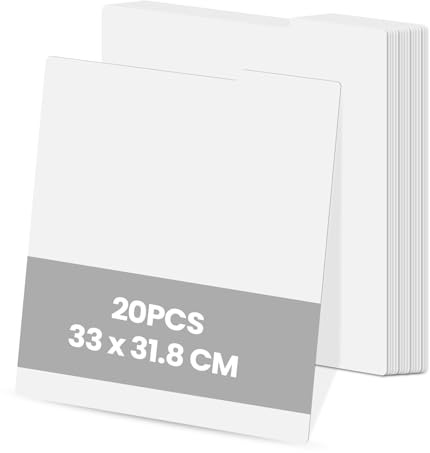 Separadores para discos de vinilo, separadores para discos de vinilo, etiquetas para clasificar discos, separadores de plástico para álbumes de discos de 31,5 x 345 cm, aptos para amantes de los disco