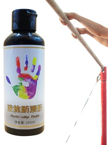 Gesso Liquido Palestra,100 ml Fluido Antiscivolo a Lunga Durata per Arrampicata | Gesso Manuale - Per Parallele Ginnastica Arrampicata Su Roccia Bodybuilding Bouldering Yoga