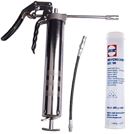 No-Name Fettpresse Einhand inkl. 400gr. Kartusche