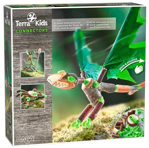 HABA 305341 - Terra Kids Conectores – Set Inicial de Construcción. Más 8 años