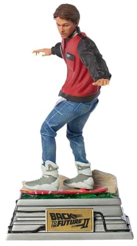 Iron Studios Back to The Future Marty Mcfly Hoverboard 1/10 Scale Statue Standard