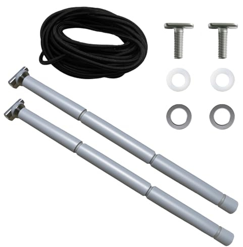 Camping Wäscheleine Kederschiene für VW California T5/T6/T6.1(Beach/Ocean/Coast) – 5m, Tragbar Wäscheleine kKderschiene Ideal für Camping und Wohnmobilreisen.