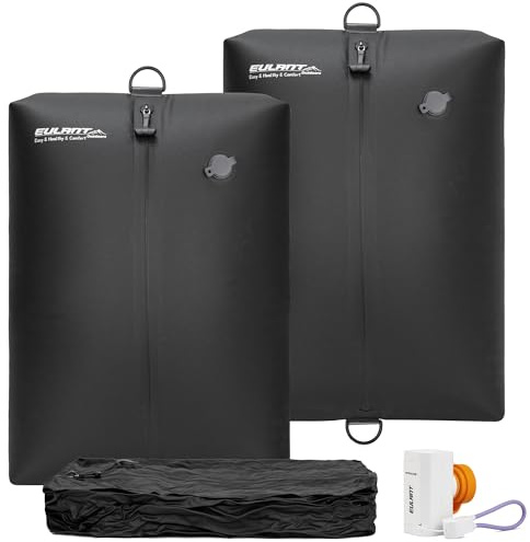 EULANT Bolsas de Vacío Profesionales para Viajes con Bomba, Bolsa de Compresión Reutilizable para Maletas/Mochila, Impermeable Bolsas de Vacio para Ropa con Cremallera Hermética IPX8