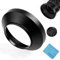 62mm Weitwinkel Gegenlichtblende, Fotover Universal Metall Sonnenblende Streulichtblende mit Objektivdeckel für Canon Nikon Sony Pentax Olympus Fuji Kamera + Mikrofaser Putztuch
