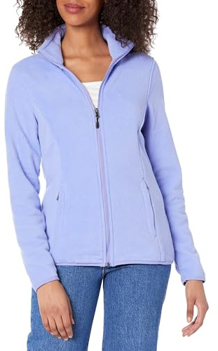 Amazon Essentials Mujer Chaqueta de Forro Polar Suave con Cremallera Completa y Corte clásico (Disponible en Tallas Grandes)
