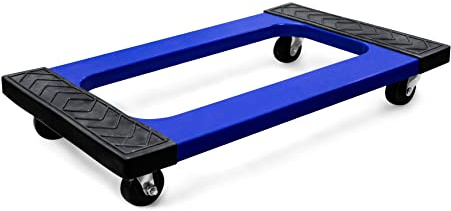 Olympia Tools Plataforma rodante de plástico para Muebles de 453.6 kg de Capacidad para mudanza, 18 x 30 Pulgadas, Totalmente montada y Lista para Usar (Paquete Individual)