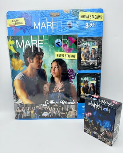 Mare Fuori figurine Nuova Stagione! - Album vuoto + Scatola 40 bustine sigillate Cocoricò