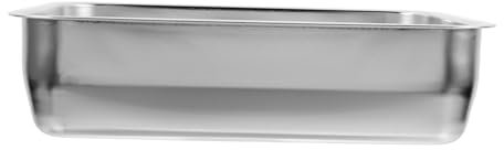 STOBAZA Heavy Duty Stainless Steel Roasting Pan Rectangular Fish Roaster Tray Kitchen Use Pan for Seafood