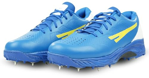 Sega P-25 Detachable Metal Spikes, Cricket Shoes Men, | Lightweight, Cricket Shoes,Mens Trainers | Mens Sport and Outdoor Shoes