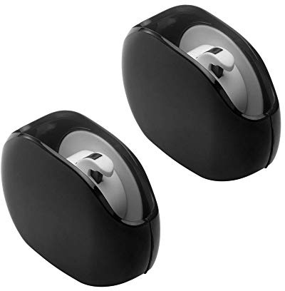 POFET 2 st automatisk kabelorganisatör spolar smart lindning hörlurar bobbin wrap i örat smart förvaringsbox 7,1 x 2,5 cm