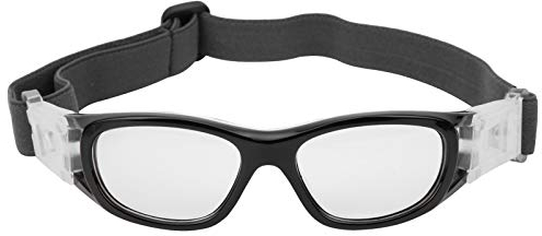 Deror Kinder Sportbrille Teenager verstellbare Fußball Radfahren Basketball Brille(schwarz)
