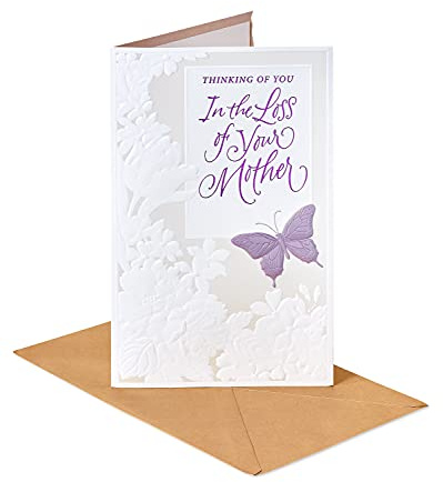 American Greetings Sympathy Card for Loss of Mother (Thinking of You)