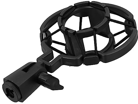 1 Pc Montura antichoque para micrófono soporte de suspensión antivibración de micrófono manejar pie microfono mesa soporte a prueba de golpes para micrófono soporte para micrófono Abaodam