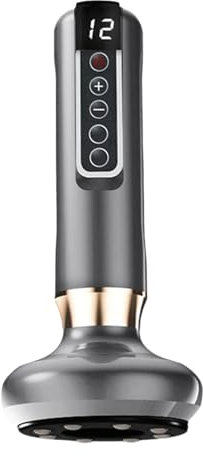 Bomefoi Massaggiatore per cellulite, massaggiatore elettrico, massaggiatore per mani regolabile per grasso corporeo, massaggiatore sottovuoto anticellulite, aspiratore per addome, cosce, glutei