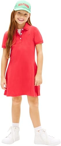 Tommy Hilfiger Pleated Polo Dress SS Kg0kg08342 Robes Bébé Fille (Lot de 1)