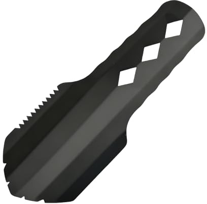 Luckwaii Gartenschaufel Klein Ultraleicht Schaufel Titan Backpackkelle Outdoor Gezackte Camping Trowel Heavy Duty Tragbare Grabschaufel Shovel Handschaufel für Gartenarbeit Wandern Überlebenstaschen