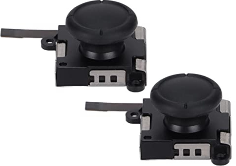 Generic Analog Joystick Ersätter 3D-sensor Tumvippa med Lock för Lite-konsoler - Lätt, Hållbar ABS och Metall, 2st