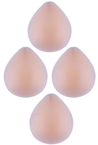 4 Pièces Protection Intime en Silicone Khaki Taille L pour Femme