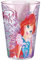 Bicchiere in plastica rigida Winx Taglia Unica