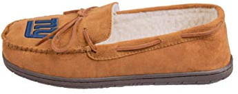 FOCO Forever Collectibles Championship NFL American Football International Fan Hausschuhe Mokassin Slippers Pantoffeln (L, New York Giants)