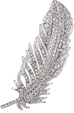 Brooch Pin Vintage Rhinestone Brooch for Women Banquet Brooch Clip for Sweather Shawl Shirt…