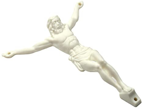 FackLOxc Jesus Kreuz Figur Anhänger Einweihungsgeschenk Geschenk Dekoration für Kinder Erwachsene DIY Handwerk Haushalt Party Kreuz Anhänger