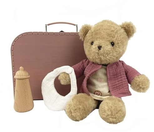 Egmont Toys Teddy Koffer-Set rosa