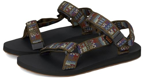 Teva Mens Original Universal Sandals - Geo Mashup Olive - 8