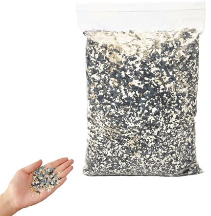 Garage Floor Paint Flakes 500g Pack | Multi-Colour Epoxy Resin Decorative Flakes for Concrete Floors & Walls | White, Black, Blue, Green, Yellow | Ideal for Garages, Living Rooms, Bedrooms,