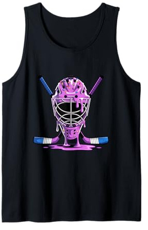 Casque de Hockey Violet pour garçons Débardeur