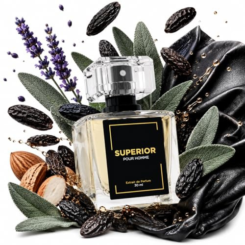 JK Jordan & König Superior Pheromone Parfum Herren, Extrait de Parfum für Männer mit 30% Duftölanteil, Langanhaltend, Würzig, Warm, Sinnlich, Frisch, Ganzjahresduft für Alltag, Büro, Party und Date