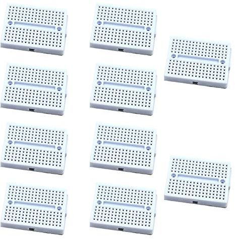 Dahszhi Mini Breadboard 170 Tie-Points - 10pcs
