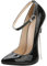 Yudesun Women's Stiletto Court Shoes - Ladies Pumps Elegant Pointed Toe Stiletto High Heel 16cm Slip-On Sexy Party Fashion Dress Shoes, Black, 7.5 UK
