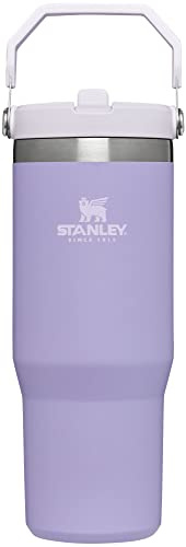 The IceFlow Flip Straw Tumbler | 30 OZ Lavender
