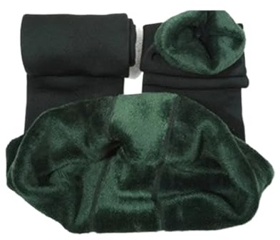 Varma yogabyxor vinter sömlösa plus sammet leggings kvinnor push up sport fitness yoga leggings hög midja byxor varma sportkläder termiska leggings, gRÖN, 3XL