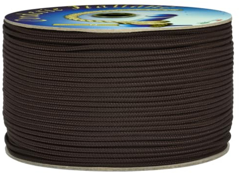 Corderie Italiane 006059431 Cordino Colorato Hobby, testa di moro, 3 mm, 40 mt