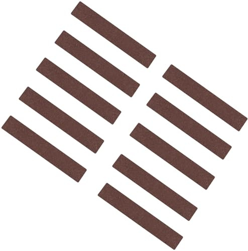 ONTWIE 2in x 12in Anti Slip Traction Tape, Anti Slip Tape, 10 Piece, Brown