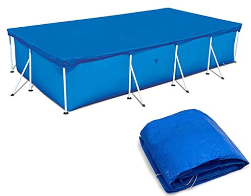 Bâche pour Piscine, Bâche de Protection pour Piscine Rectangulaire, Durable Antipoussière Couverture de Piscine pour Piscines Hors Sol (260 * 170CM/8.53 * 5.58FT)