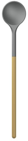 Rosti Optima Kochlöffel Kunststoff, Rührlöffel, Hitzebeständig bis zu 220°C, Spülmaschinenfest, aus Nylon, Länge 30 cm, Durchmesser Kopf 5,5 cm, Curry