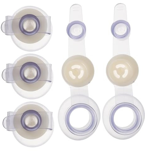 BESPORTBLE Ersatzventile Abdeckung Deflator Für Kissenmatratze 5er-Pack PVC Einfach Zu Verwenden Für Den Außenbereich Geeignet