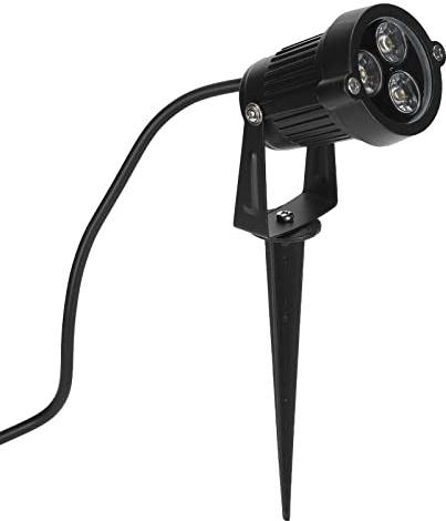 Qudinip 3W LED Gräsmatta Ljus Energibesparande Vattentät Landskapslampa för Utomhusträdgårdar 85-265V