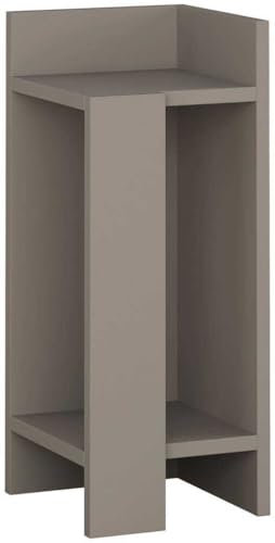 Woody Fashion Nachttisch | 18mm dick | Hell Mokka