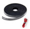 HASA zone 10 m × 10 mm Fascette Riutilizzabili, Fascette per Cavi Regolabili Lunghe Nere, Fascette Fermacavi per Gestione Cavi, Liberi di Tagliare Fascette Nylon per Cable Management