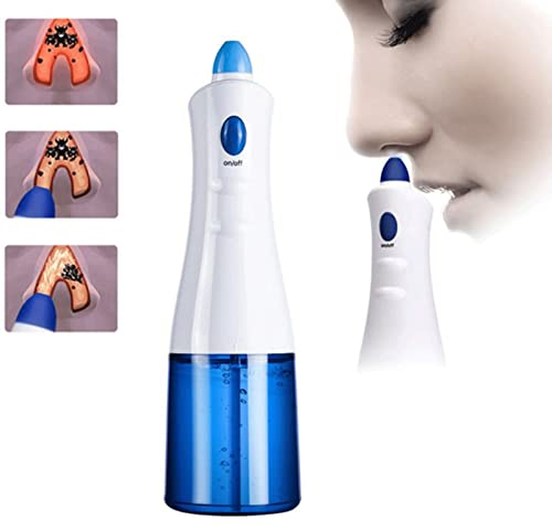ETELIN Elettrica Neti Pot per Lavaggio Nasale Sinus Risciacquo, Neti Pot Sinus Kit per Bagno Nasale con Due Beccucci Neti Pot Elettrico Irrigazione Nasale Risciacquo Nasale per Adulti Bambini