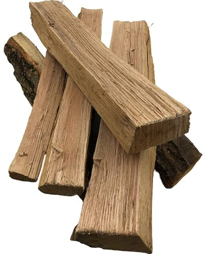 One Log Fire | Pizza Oven Wood 8 Inch 100% Kiln Dried Red Oak Cooking Wood, Great for Grilling, Smoking, BBQ, Saunas, 14-15 lbs.