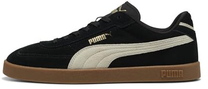 PUMA Unisex Club Ii Era Suede Sneaker, Black Alpine Snow Gum, 39 EU