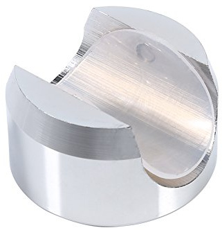 Generic 7/8 Motorcykelstyremonterad Termometer Vattentät Temperaturmätare Lätt Att Läsa för Motorcyklister Aluminiumlegering Vit