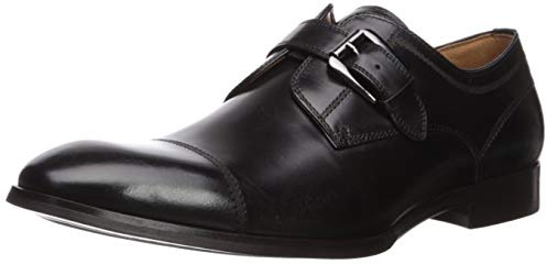 Steve Madden Men's Covet Loafer, Black Leather, 9.5 UK